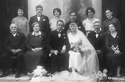 05 Mariage des grands-parents maternels 4 octobre 1931 A