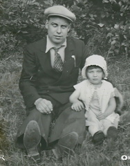 05 Papy et maman à ROSNY 1935 A