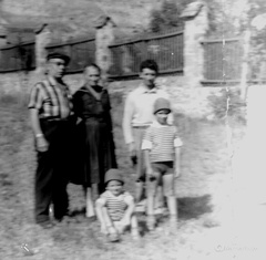15 Grands Parents, Papa, Patrice et Gilles Monétier Août 1964-1 A