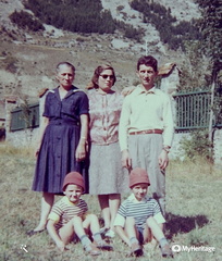 Mamie, parents, Patrice &amp; Gilles 1964