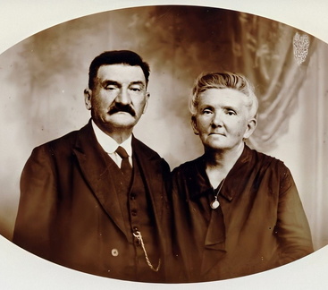 01 Xavier POTIER &amp; Adeline VERMEIL REIMS photographie du 7-7-1930 A